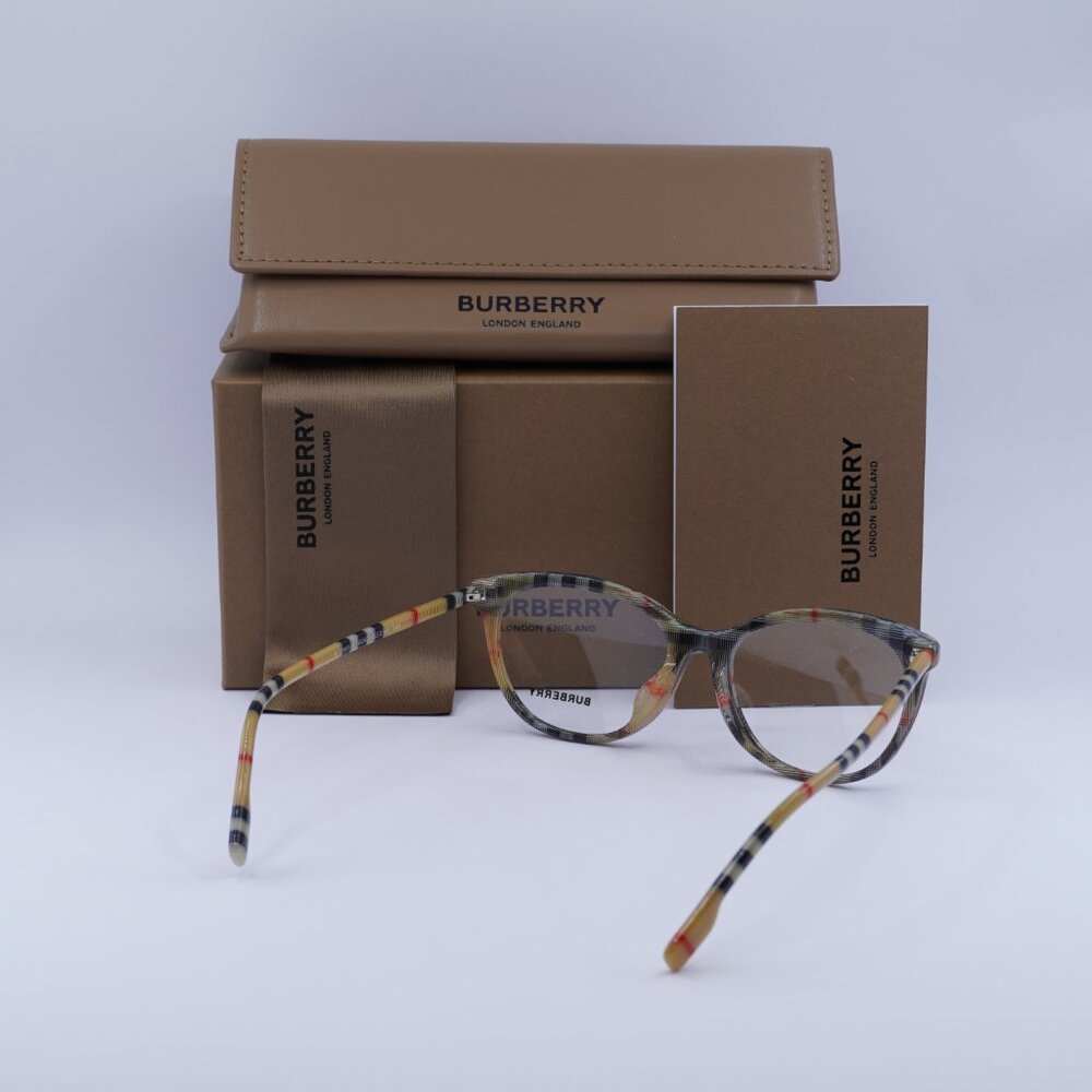Final Price! Burberry BE2389F 4087 Vintage Check Eyeglasses 52mm - Picture 11 of 11
